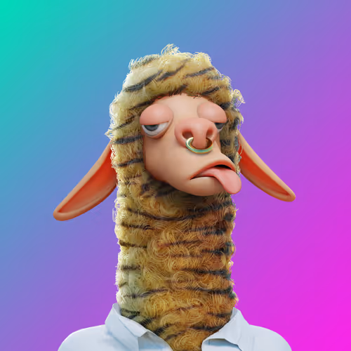 Laid Back Llama #0754