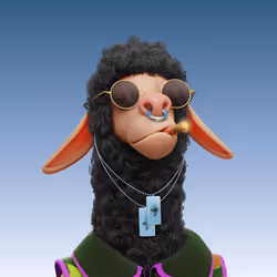 Laid Back Llama #0750