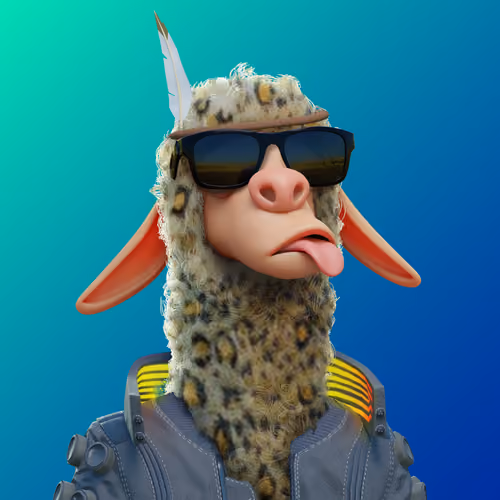 Laid Back Llama #0190