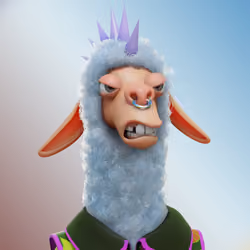 Laid Back Llama #0506
