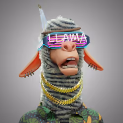 Laid Back Llama #0740