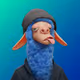 6898