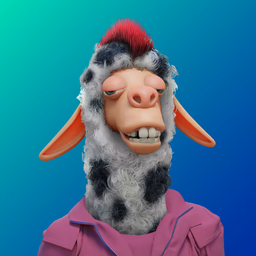Laid Back Llama #0990