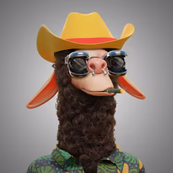 Laid Back Llama #0195