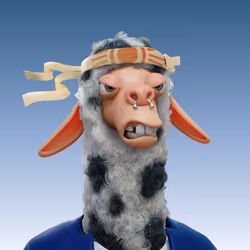 Laid Back Llama #1006