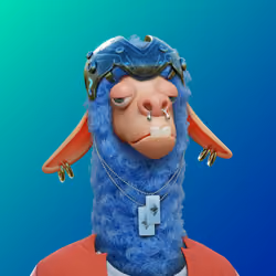 Laid Back Llama #0835