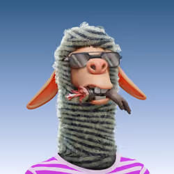 Laid Back Llama #0176