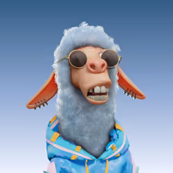 Laid Back Llama #0340