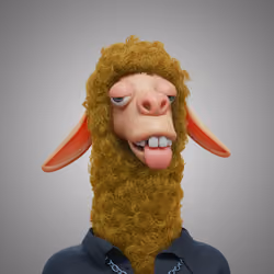 Laid Back Llama #0231