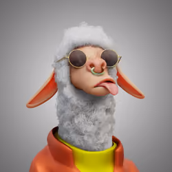 Laid Back Llama #0268