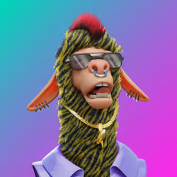 Laid Back Llama #0524