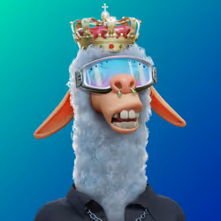 Laid Back Llama #0282