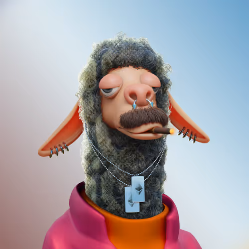 Laid Back Llama #0982