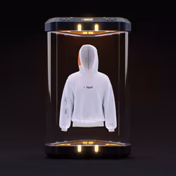 Hape Print Hoodie (White)