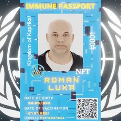 IMMUNE PASSPORT | ROMAN LUKA #0001
