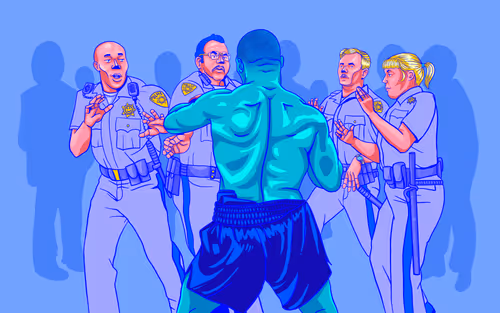 MIKE VS THE COPS Edition 1/1