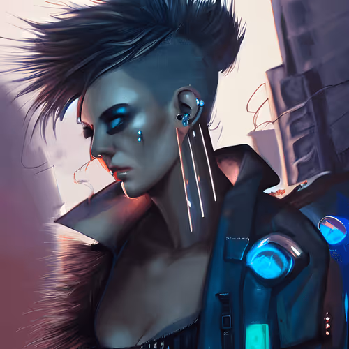AI Punk Samurai #39