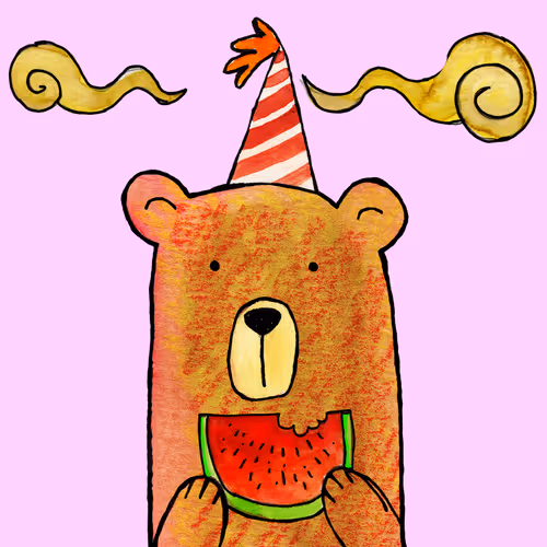 Colorcarli Fuzzy Bears