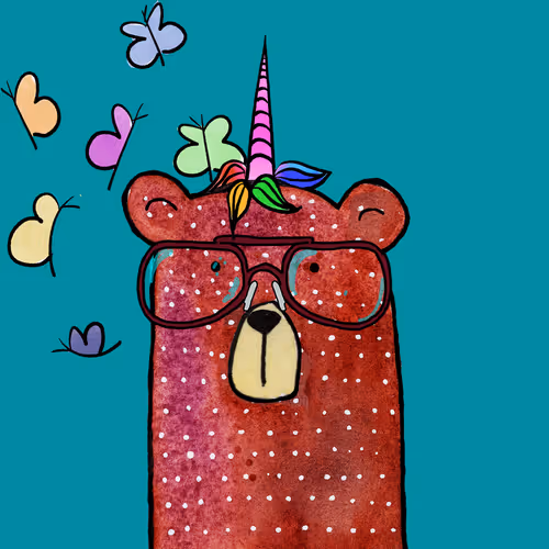 Colorcarli Fuzzy Bears