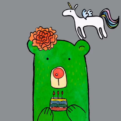 Colorcarli Fuzzy Bears
