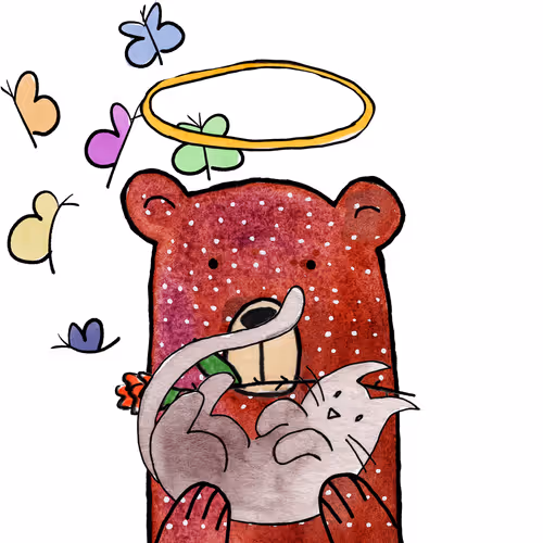 Colorcarli Fuzzy Bears