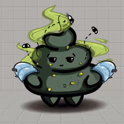 Floater Think It Don't Stank Green Soft Serve Shit with Corn