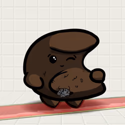 Royal Flush New Relationship Brown Sausage Shit with Butthole Hair