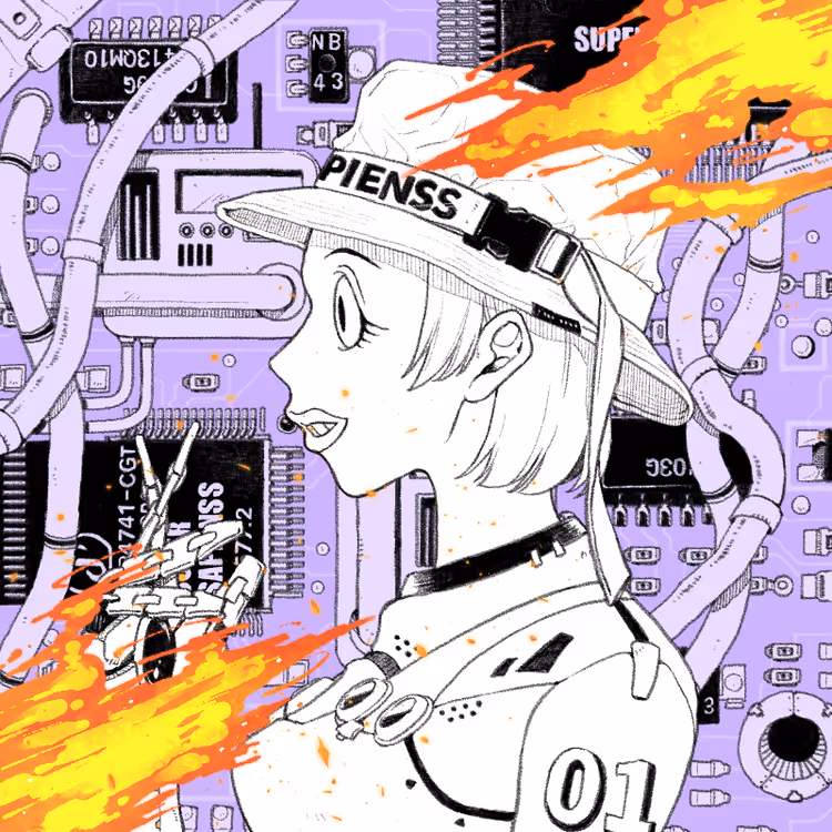 SUPER SAPIENSS NFT #3454