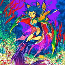 F007 Black Light Pop