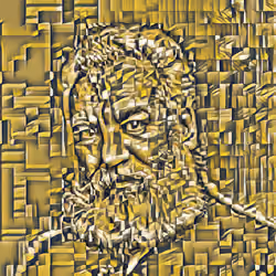 65 Alexander Graham Bell _ Cubist