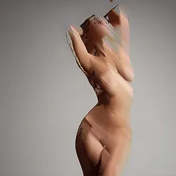 Nude Moiré effect