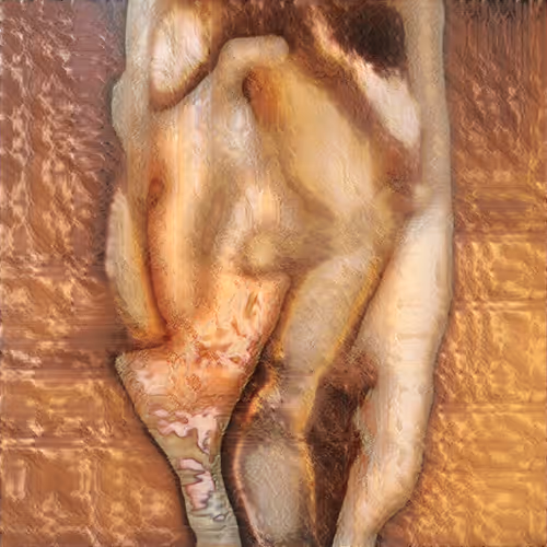 AI Generated Nude Portrait #7 Frame #14