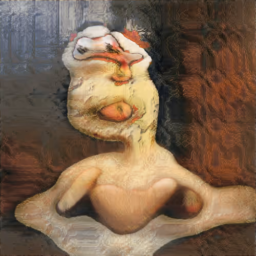 AI Generated Nude Portrait #4