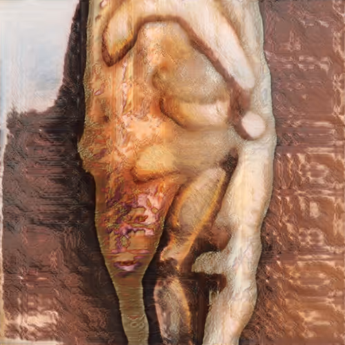 AI Generated Nude Portrait #7 Frame #175