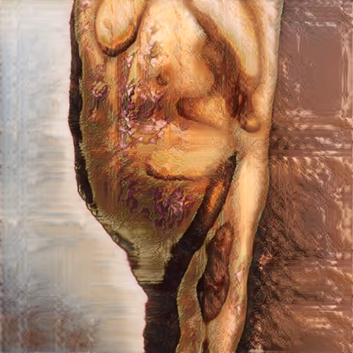 AI Generated Nude Portrait #7 Frame #53