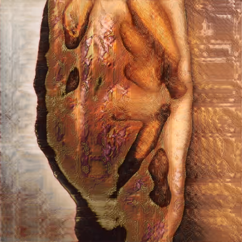AI Generated Nude Portrait #7 Frame #163