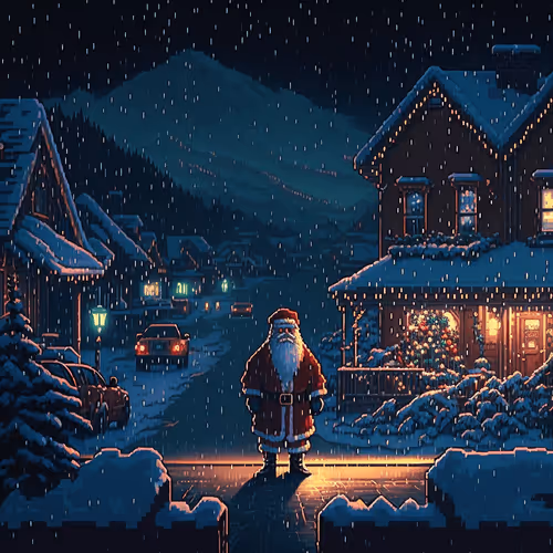 Pixelated 0xmas