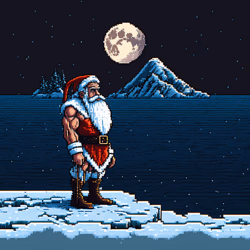 Pixelated 0xmas