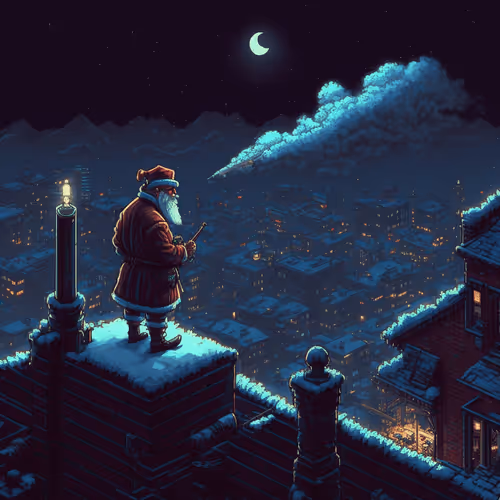 Pixelated 0xmas