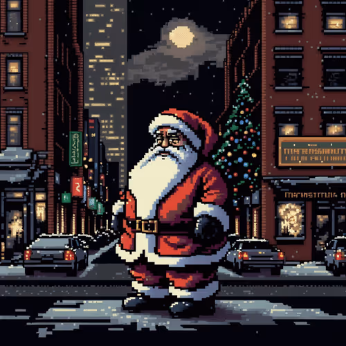 Pixelated 0xmas