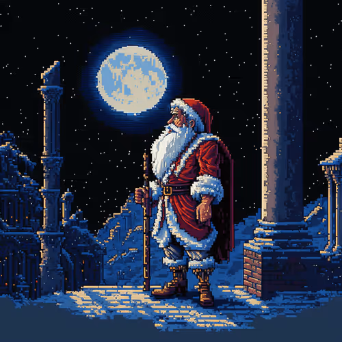 Pixelated 0xmas