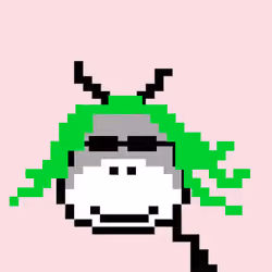 Pixel donkey #134