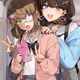 Magic girls of toys