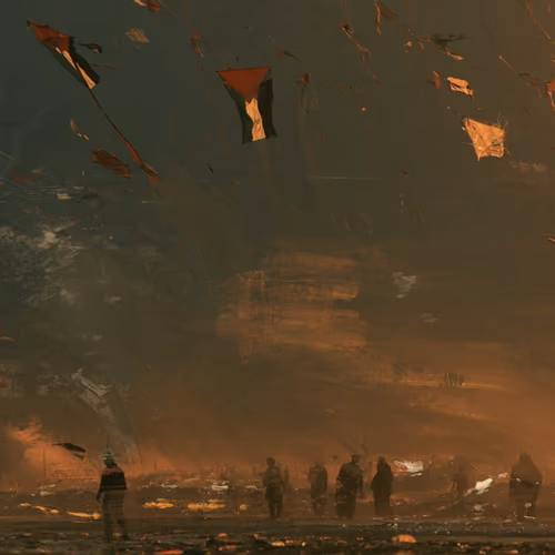 The Kite Flyers (study)