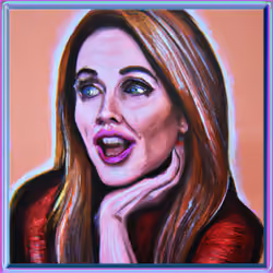 Vivacious Enigma - Fine DigitAIzed Art #2018