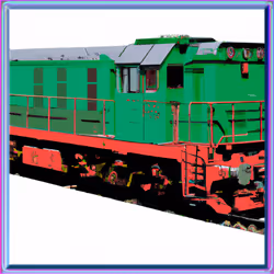 Locomotive Synthesis - Fine DigitAIzed Art #1692