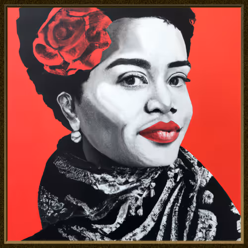 Elegance in Contrast - Fine DigitAIzed Art #1923