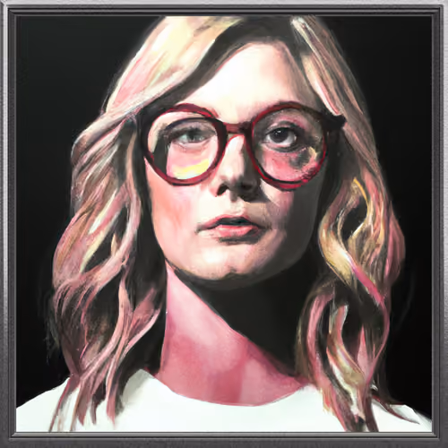 The Visionary's Muse - Fine DigitAIzed Art #529