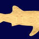 WhaleShark Gold Icon