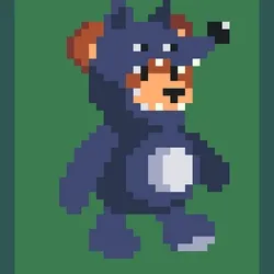 CryptoTeddies #107 - Wolf-Teddy